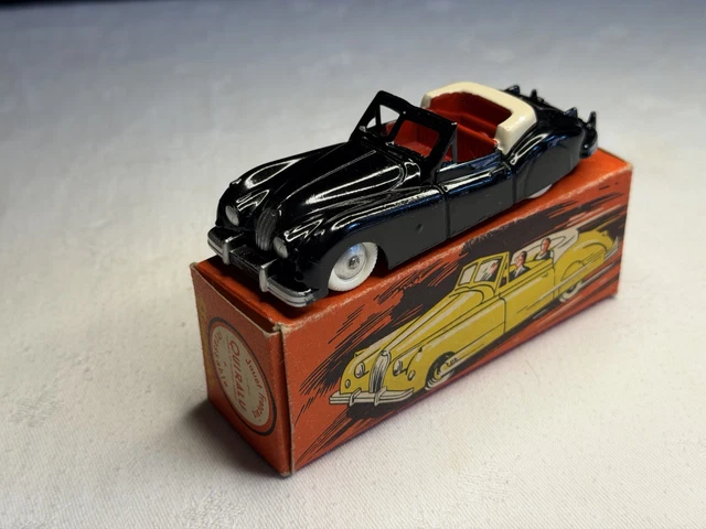 Miniature Quiralu Jaguar XK140 1954 échelle 1/43 - Collection France