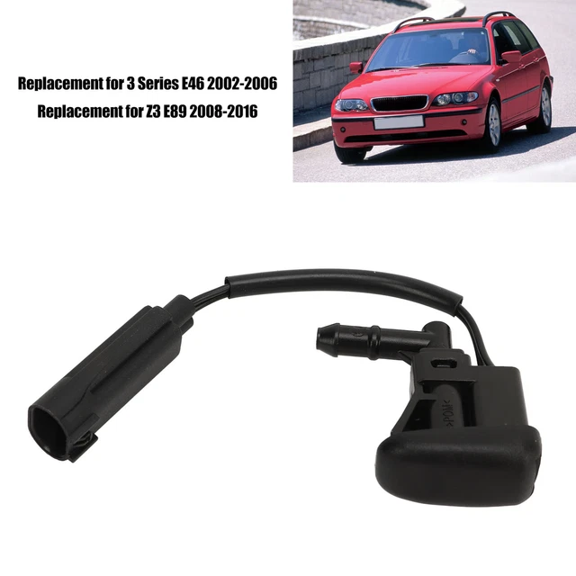 Car Windshield Spray Nozzle Sprayer Windshield Heated Wiper Washer Nozzle