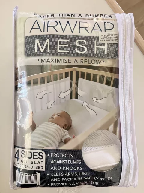 Airwrap Mesh Cot/Crib Wrap 4 Sides