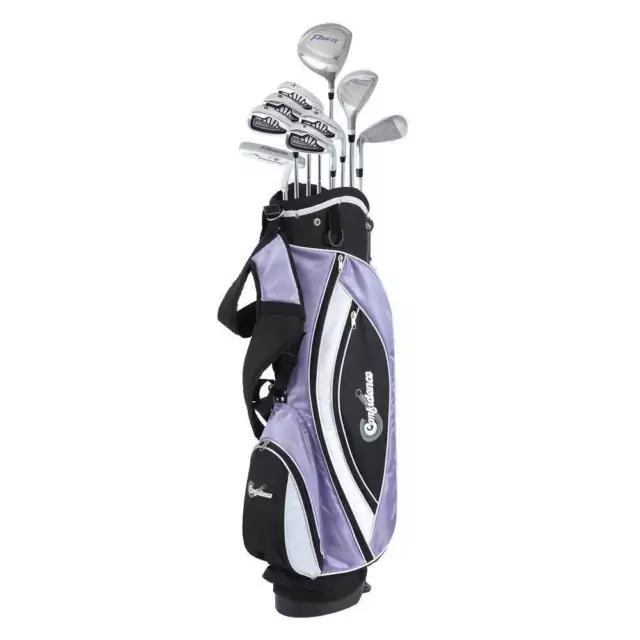 Confidence Power Iii Golf Clubs Set Bag New Ladies Right Hand