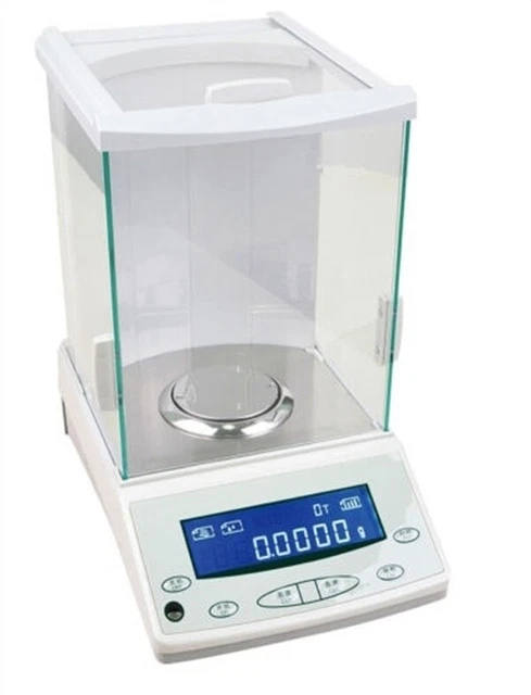 100 X 0.0001G Lab Digital Analytical Balance Scale Range 100G Precison ...