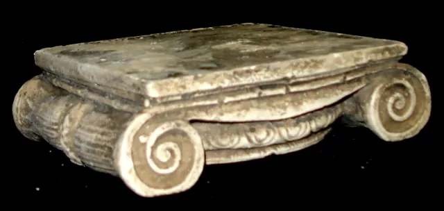 7" Greek Ionic Capital Scamozzi Ionian Riser Column