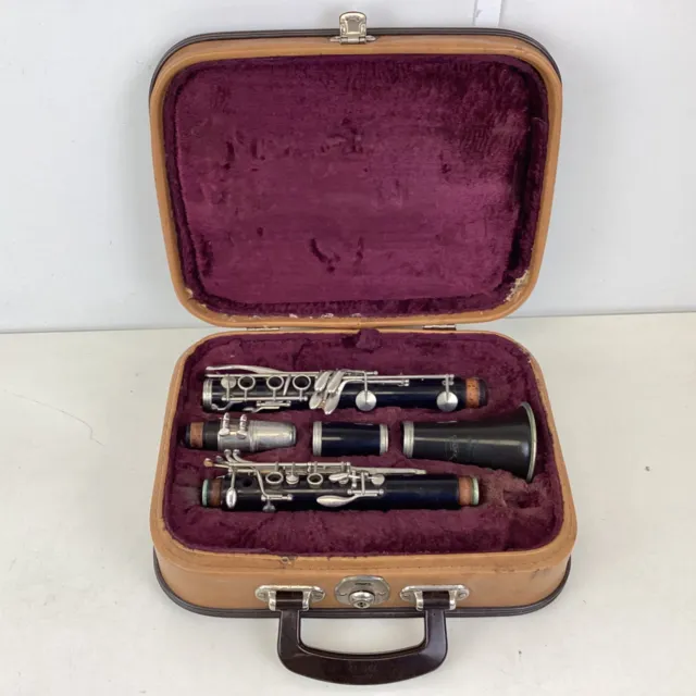 Vintage Amati Kraslice Special Clarinet (Untested / As Is) W/ Case (F3) S#537