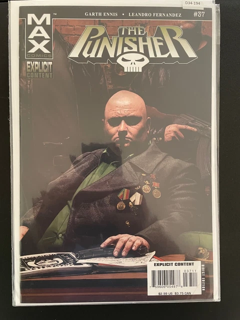 The Punisher 37 Vol. 7 Higher Grade Max Marvel Comic Book D34-194