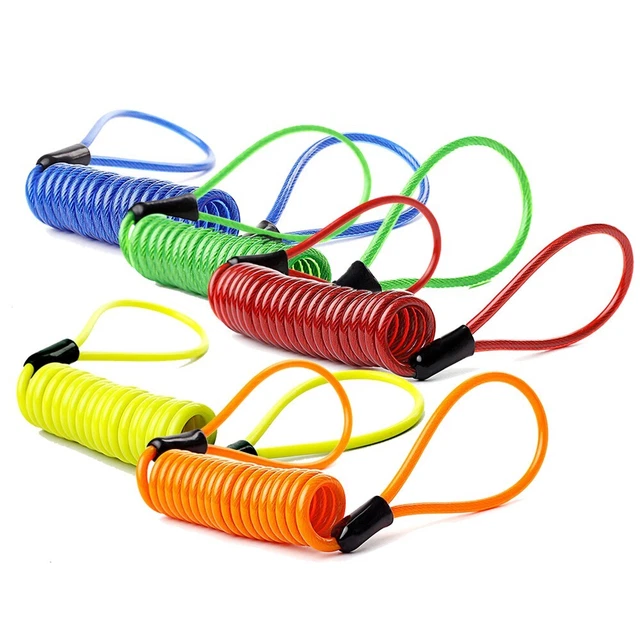 Extensible Câble de Frein pour à Disque Bagages Scooter Acier Anti Voleur Moto