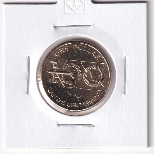 AUSTRALIA 2020 1 Qantas Centenary Unc Coin In 2X2 Holder 7 australia-2020-1-qantas-centenary-unc-coin-in-2x2-holder-7