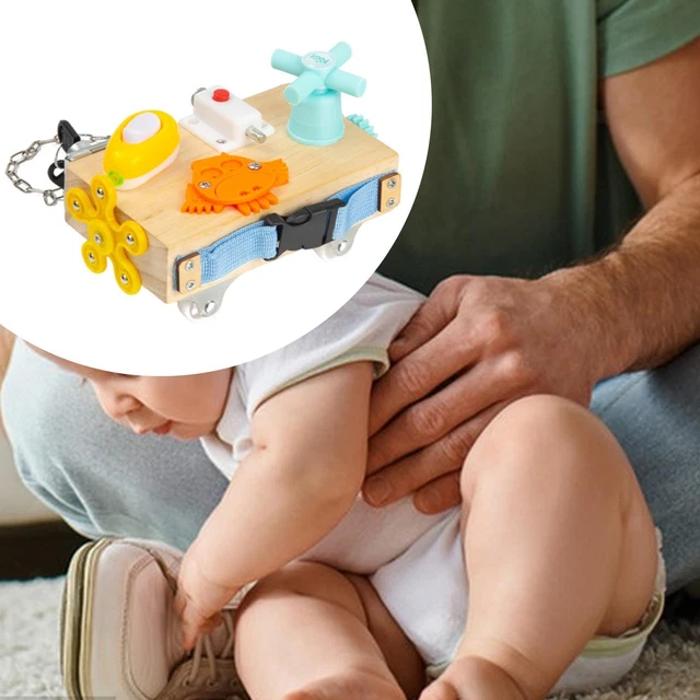 Kit Bricolage Tableau D'activités Sensoriel En Bois – Jouet éducatif Pour Garçons Et Filles, Développement Précoce Et Motricité Fine, Cadeau Anniversaire