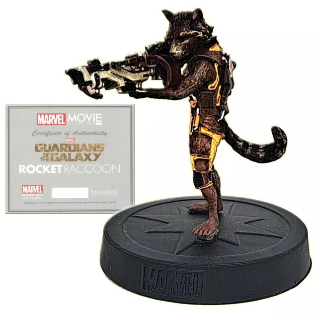 Marvel Movie Rocket Raccoon Collection Figurines Guardians of the Galaxy Bonus 1