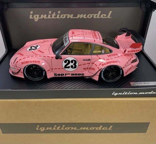IGNITION MODEL 1 18 Scale PORSCHE RAUH WELT Sopranos Version RARE RARE