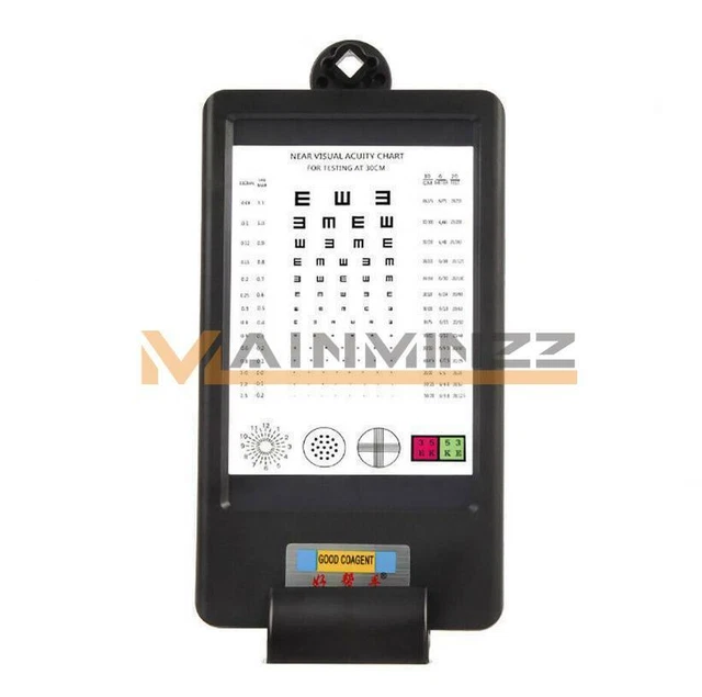 Glasses Optometry Double-sided Display LED Eye Chart Myopia Vision Tester