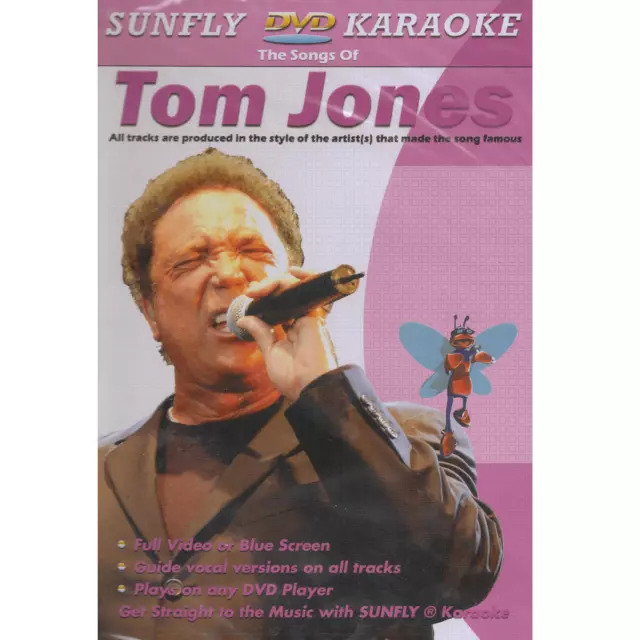 Tom Jones Hits - Sunfly Karaoke DVD (MPX)