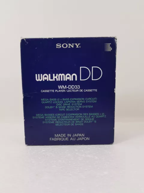 SONY Walkman WM-DD33 - Metallgehäuse - Mega Bass - FULL METALL JACKET