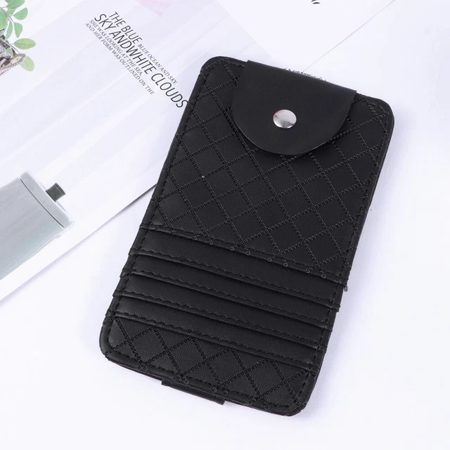 Organisateur Pare-soleil Voiture - Poches Multiples Pour Cartes, Lunettes Et Stylos