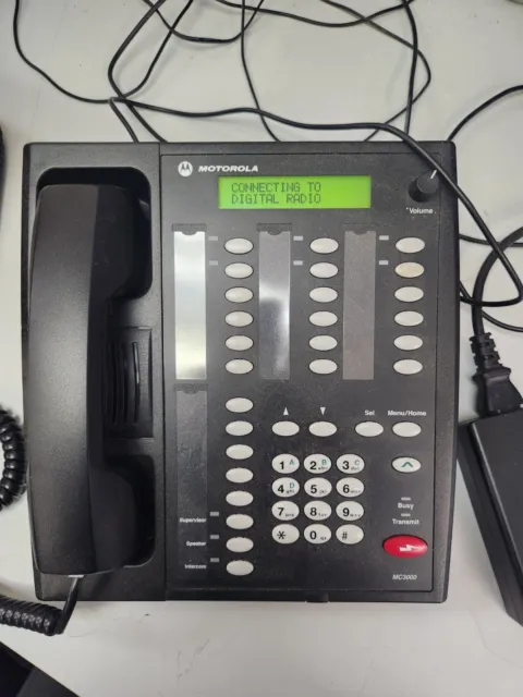 Motorola Mc3000 Digital Tone Remote Corded Phone Deskset Controller Used