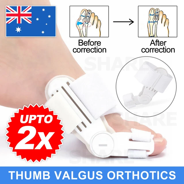 Toe Bunion Corrector Hammer Splint Straightener Orthopedic Brace Hallux Valgus