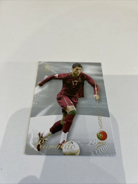 CRISTIANO RONALDO FUTERA Unique Football Card 2006 Rare $75.05 