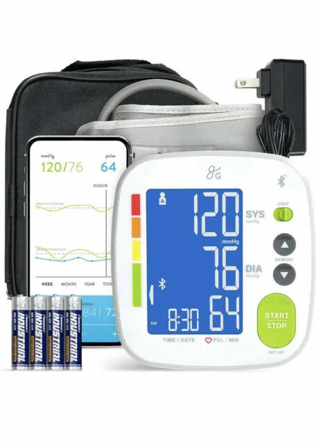 Bluetooth Blood Pressure Monitor Cuff by Balance with Upper Arm Cuff, Digital