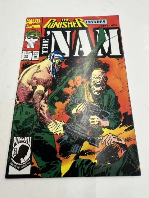 1992 Part 2 The Punisher The ‘Nam Pow Mia Marvel Comics