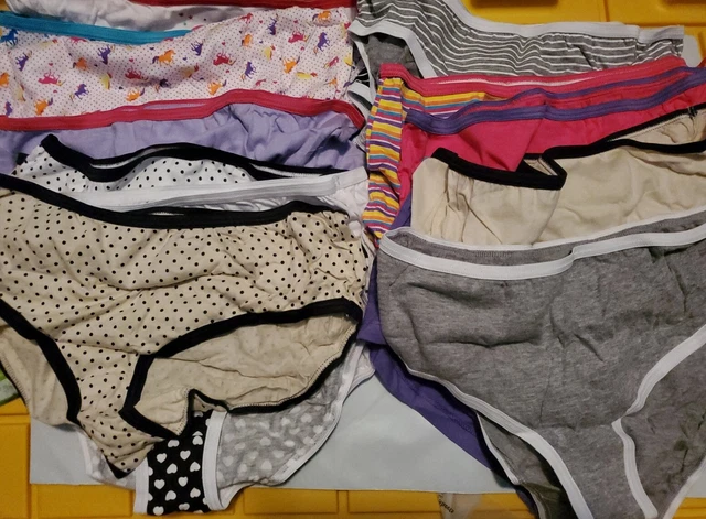 Faded Glory Girls Briefs and Boy Shorts Size 14( 20 pieces).