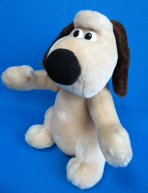 GROMIT PUPPY DOG plush soft toy WALLACE & GROMIT & SHAUN the SHEEP VINTAGE 1989