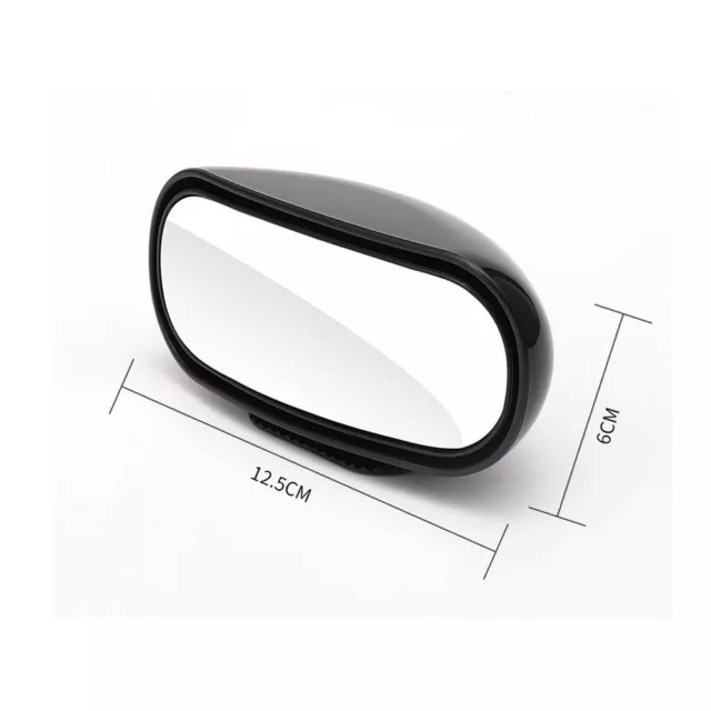 Rotation Car Blind Spot Mirror Parking Aid mirror 360-degree Wide Angle 3