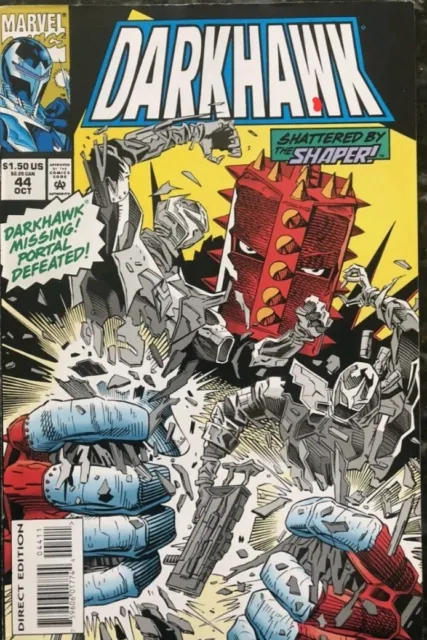 Darkhawk 44 1994 Marvel Comics Danny Fingeroth Tod Smith Portal Unleashed! RARE