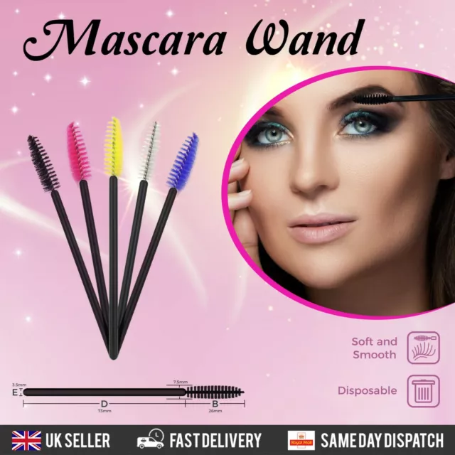 Disposable Mascara Wands Eyelash Brushes Lash Extension Applicator