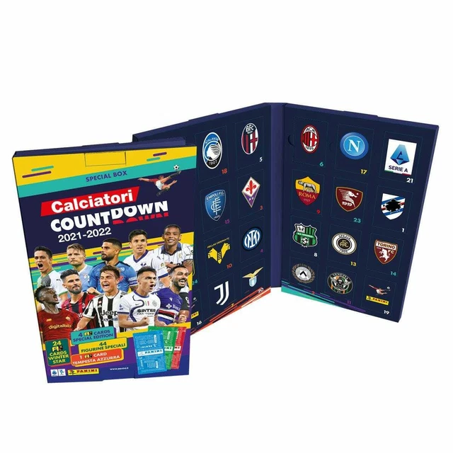 PANINI CALCIATORI COUNTDOWN 20212022 Special Box Calendario Dell