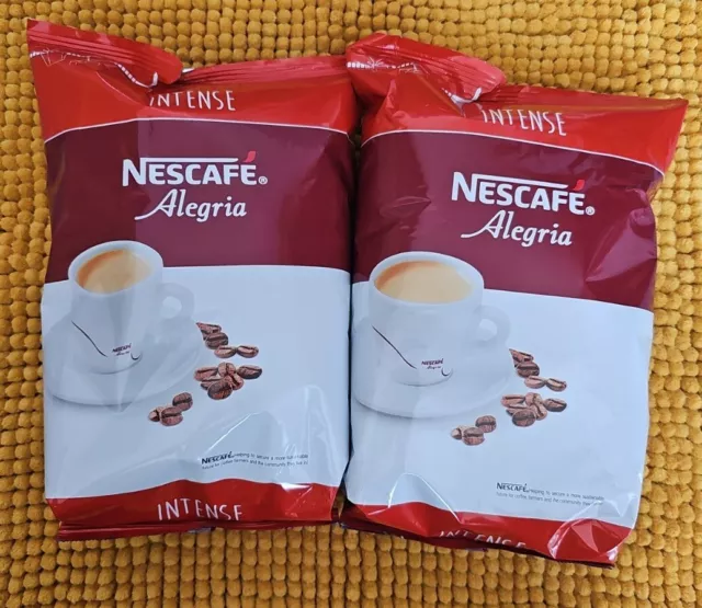 Nescafe Alegria Intense  Original Instant Coffee Granules 1kg. 500g X 2