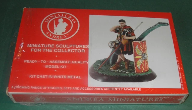 Andrea miniatures,Napoleonische figuren 90mm.Husaren-Hauptmann. - Maquettes et F