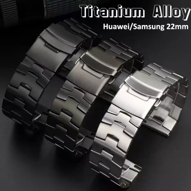 22MM Stainless Steel Band for Samsung Galaxy Watch 3 45mm/46mm /S3 Metal  Strap