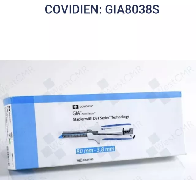 Covidien-Stapler with DST Series Techlonogy GIA 8038s 80mm-3.8mm