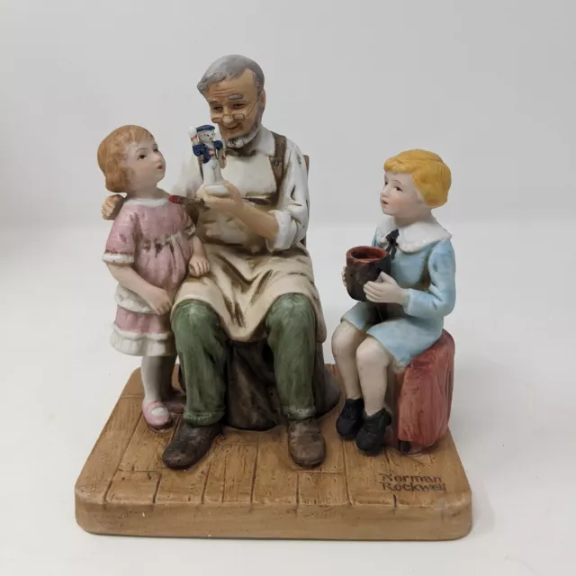 1979 Norman Rockwell “The Toymaker " Figurine-NR Museum-#206