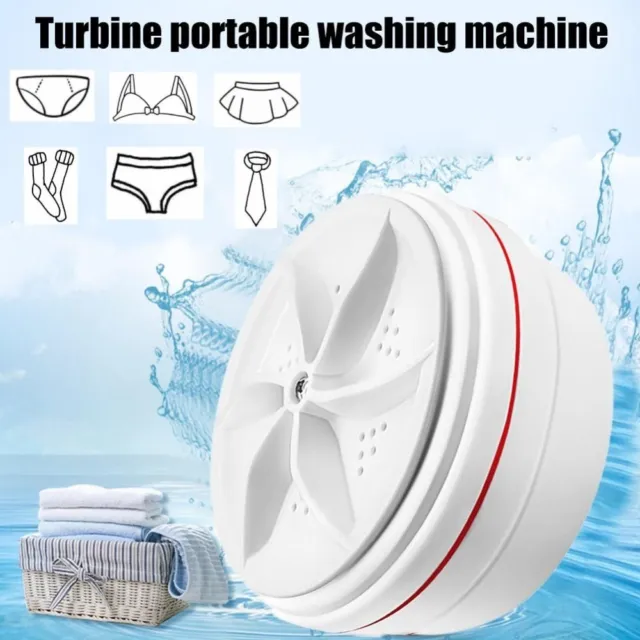 Laveuse Gadget de lavage rotatif Laveuse de voyage domestique Machine à laver