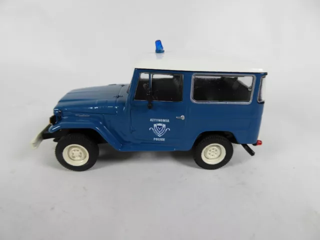 Toyota Land Cruiser FJ40 Police 1/43 - Ist Voiture Police miniature Diecast PM20