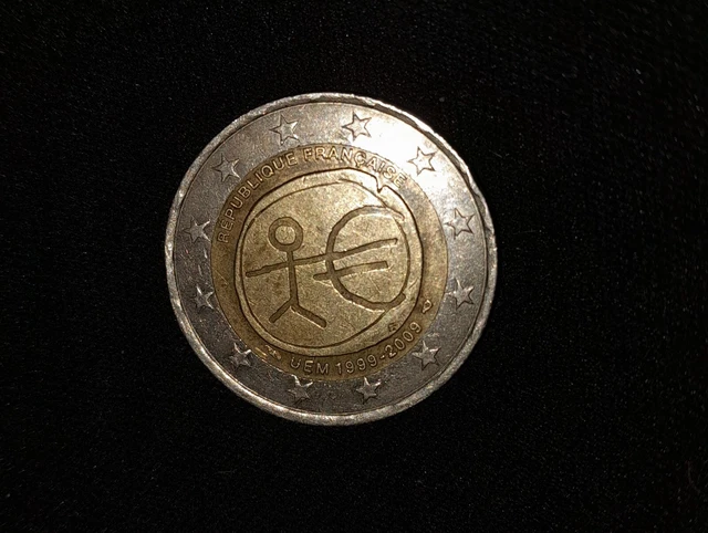 PIECE de 2 euros 🇫🇷 - République Française - UEM 1999-2009