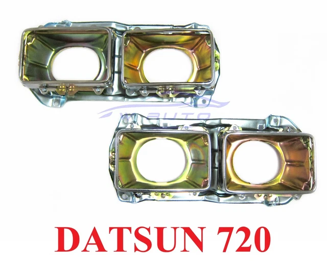 Pair Of Headlight Bucket Housings For 1985-1998 Mazda B-Series