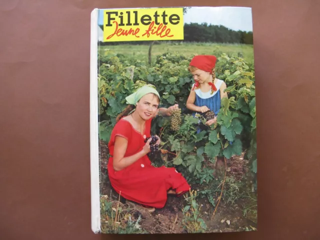 FILLETTE  JEUNE FILLE  reliure éditeur 2ème semestre 1960