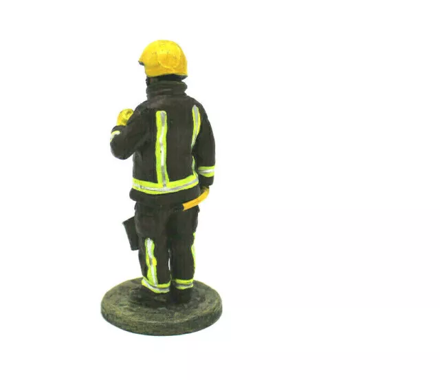 delPrado collection Feuerwehr Figur, Fireman London G-B,2003 Zinnfigur 2