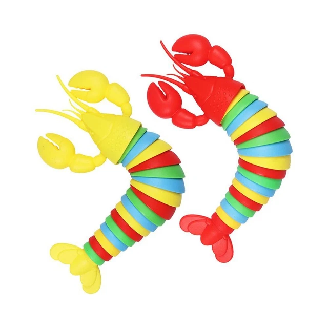 Caterpillar Fidget Toys Fidget Squeeze Finger Peristalsis Peristalsis Lobster