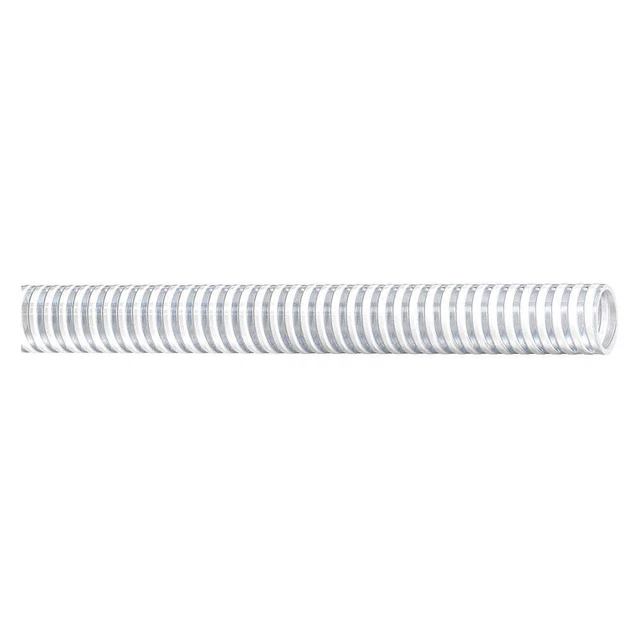 CONTINENTAL NFW100-10-G Food Hose,1" ID x 10 ft.,Clear