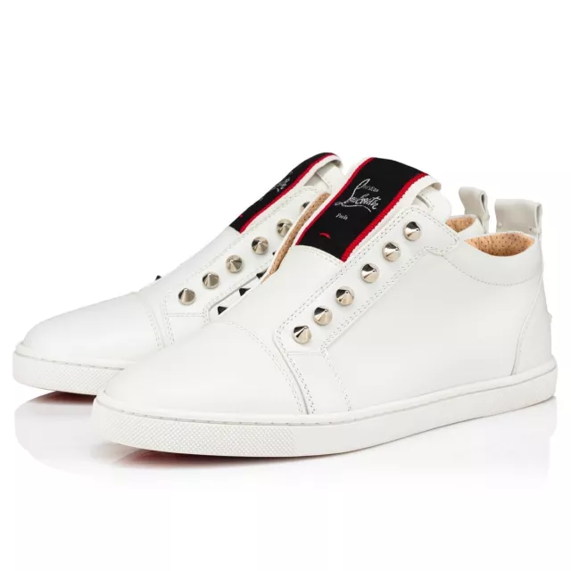 Christian Louboutin Christian Louboutin sneakers Shoes leather White Used  mens #39