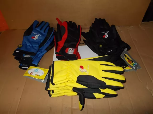 Lote Stock 15 Pares Guantes Ciclismo Wind Tex Varios Colores Y Medidas