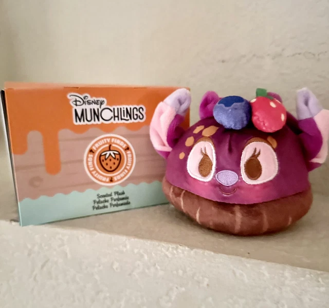Rare Disney Munchlings Mystery Scented Plush Açaí Bowl Angel Fruity Find