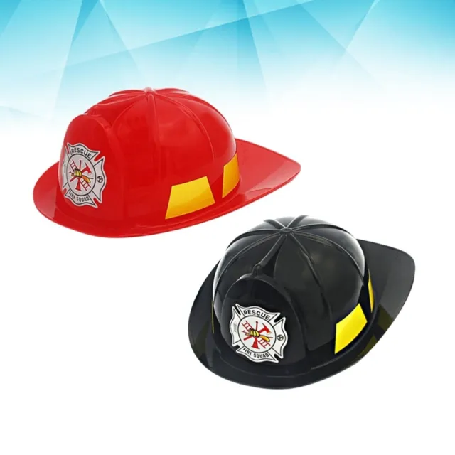 2 pz Cappello gioco di ruolo finta simulazione giocattolo casco di sicurezza bambino