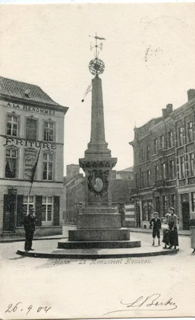 Carte Postale / Postcard / Belgique Mons Le Monument Houzeau