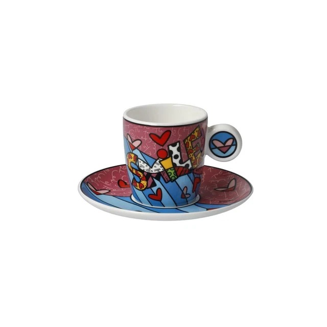Goebel Skulptur Love Blossoms von Romero Britto - limitiert auf 199 Stück