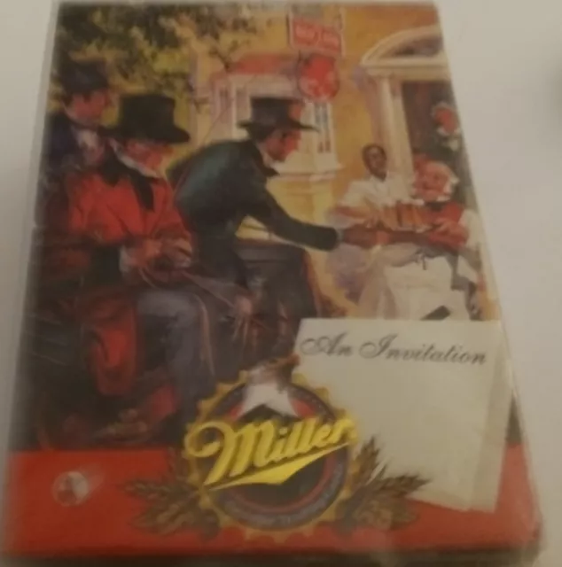 MILLER GENUINE BEER Collector Cards: A COMPANY HISTORY Complete Trading Card Set