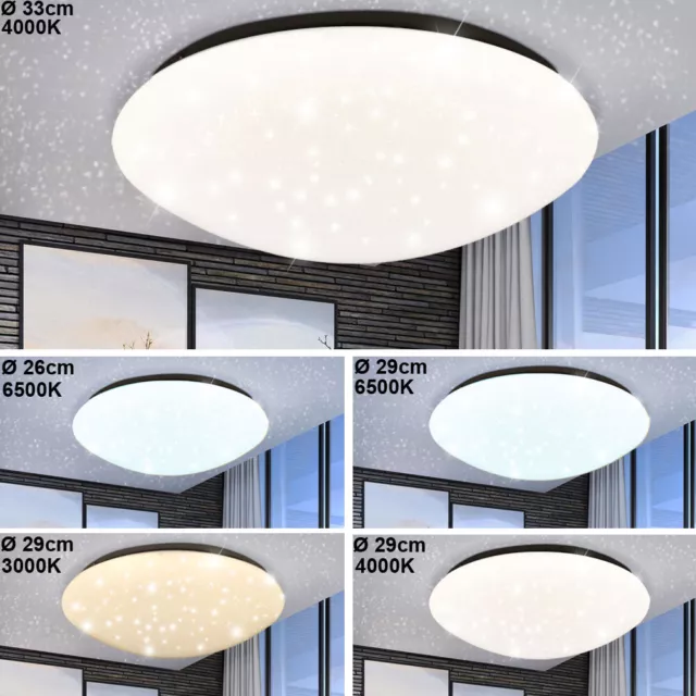 LED Decken Design Lampe Leuchte Sternen Himmel Effekt Schlaf Zimmer Flur weiß