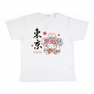 Sanrio Shop Limited Hello Kitty T-Shirt Tokyo Town Mt.Fuji Size M